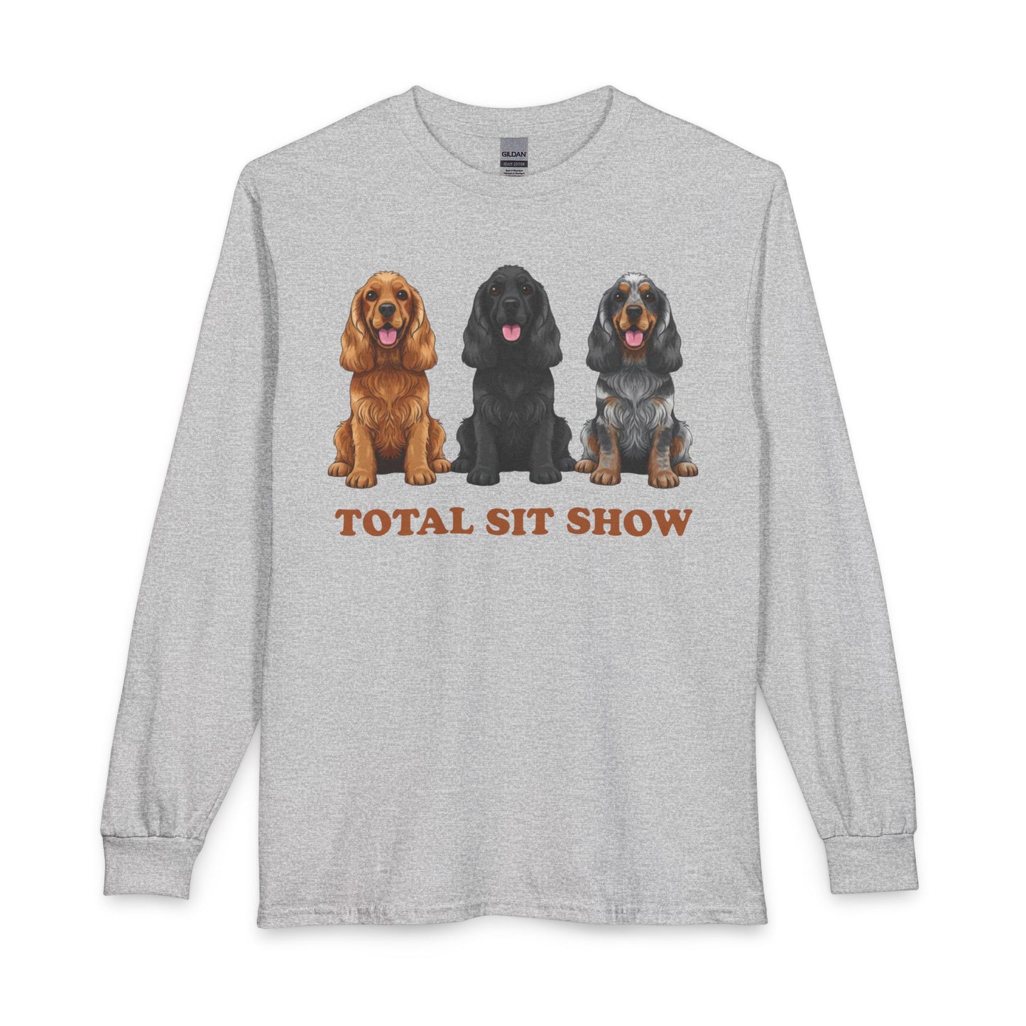 Total Sit Show Cocker SPaniel Long Sleeve