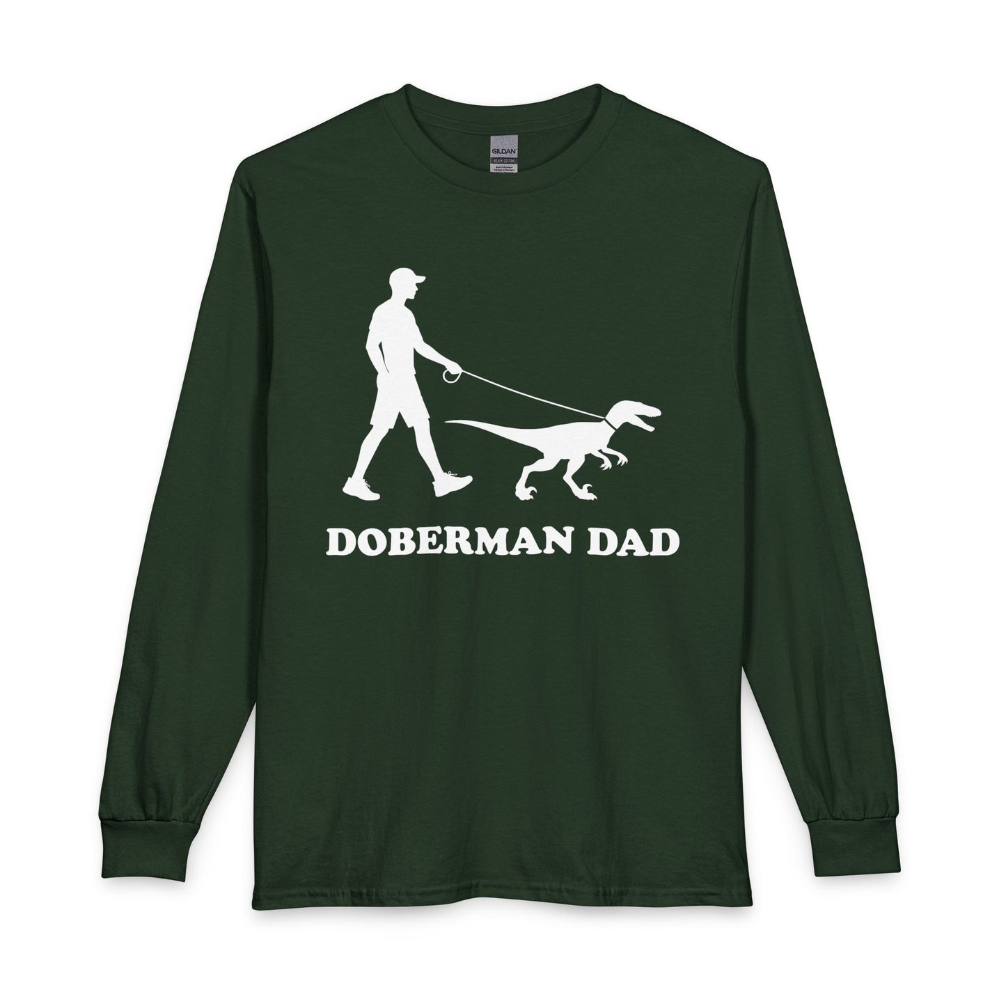 Doberman Dad Long Sleeve