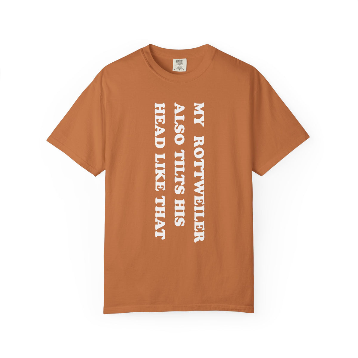Rottweiler Tilts His Head Premium Tee