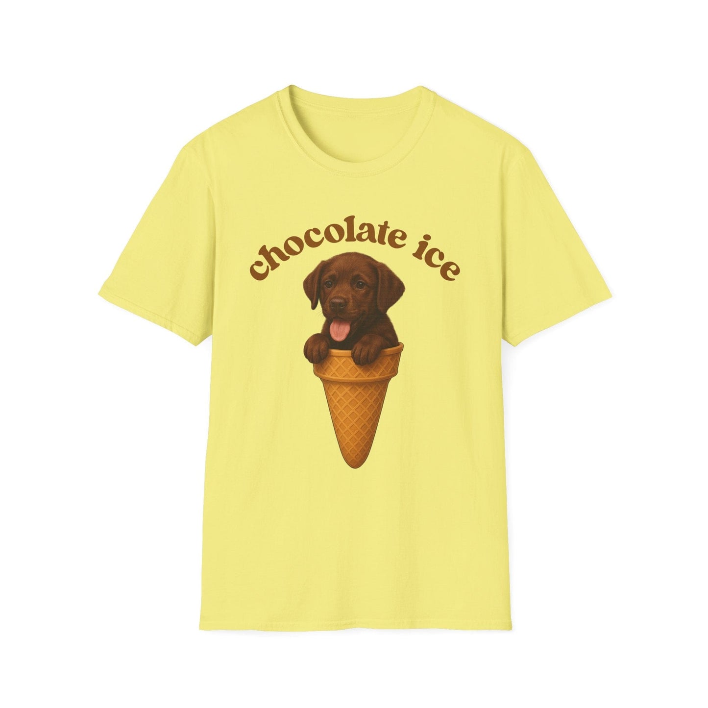 Chocolate Ice Labrador Puppy Cornsilk