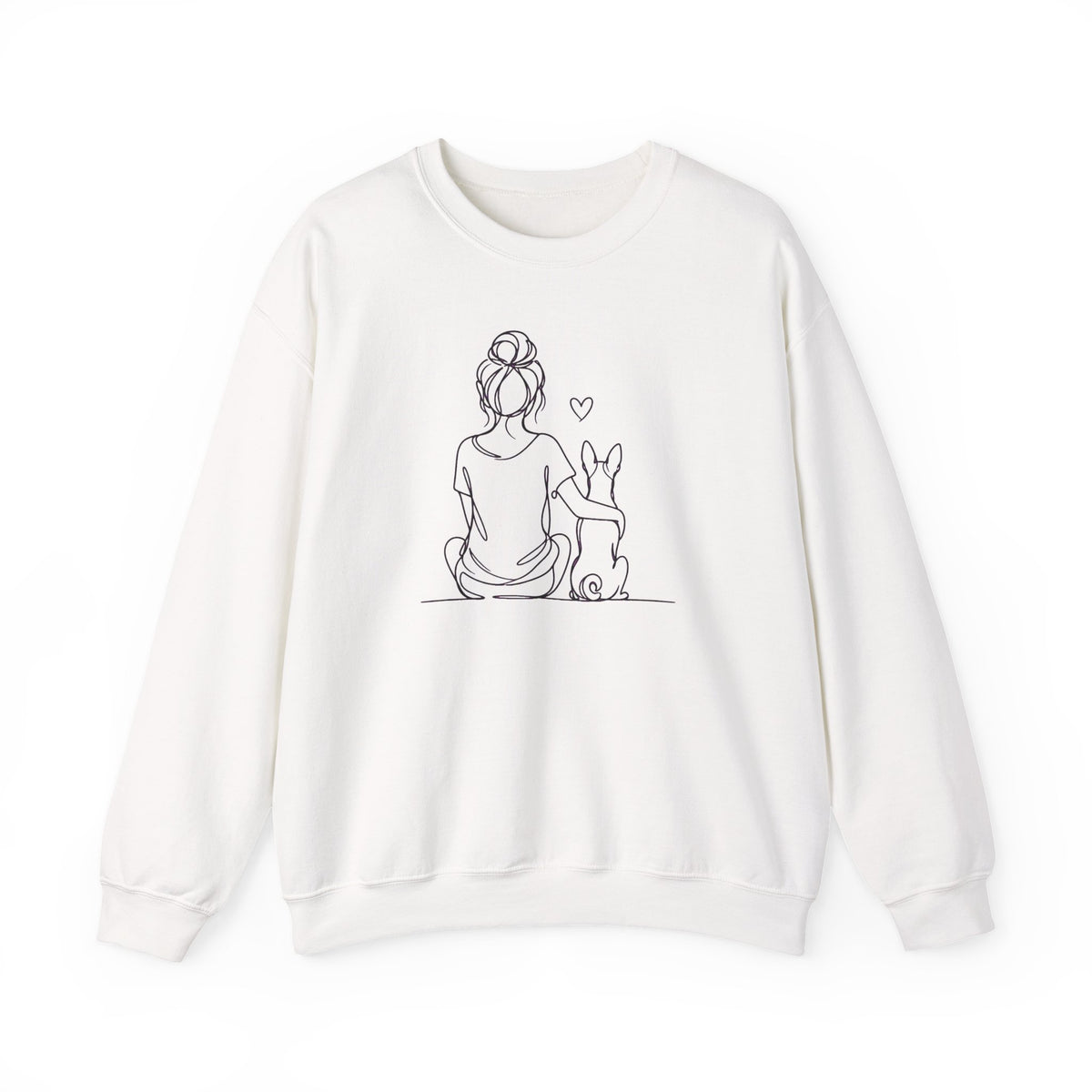 Basenji Hug Crewneck Sweatshirt