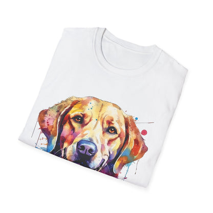 Labrador Portrait Watercolor Tee