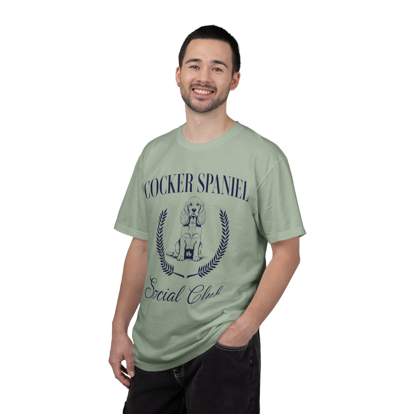 Cocker Spaniel Social Club Premium Tee