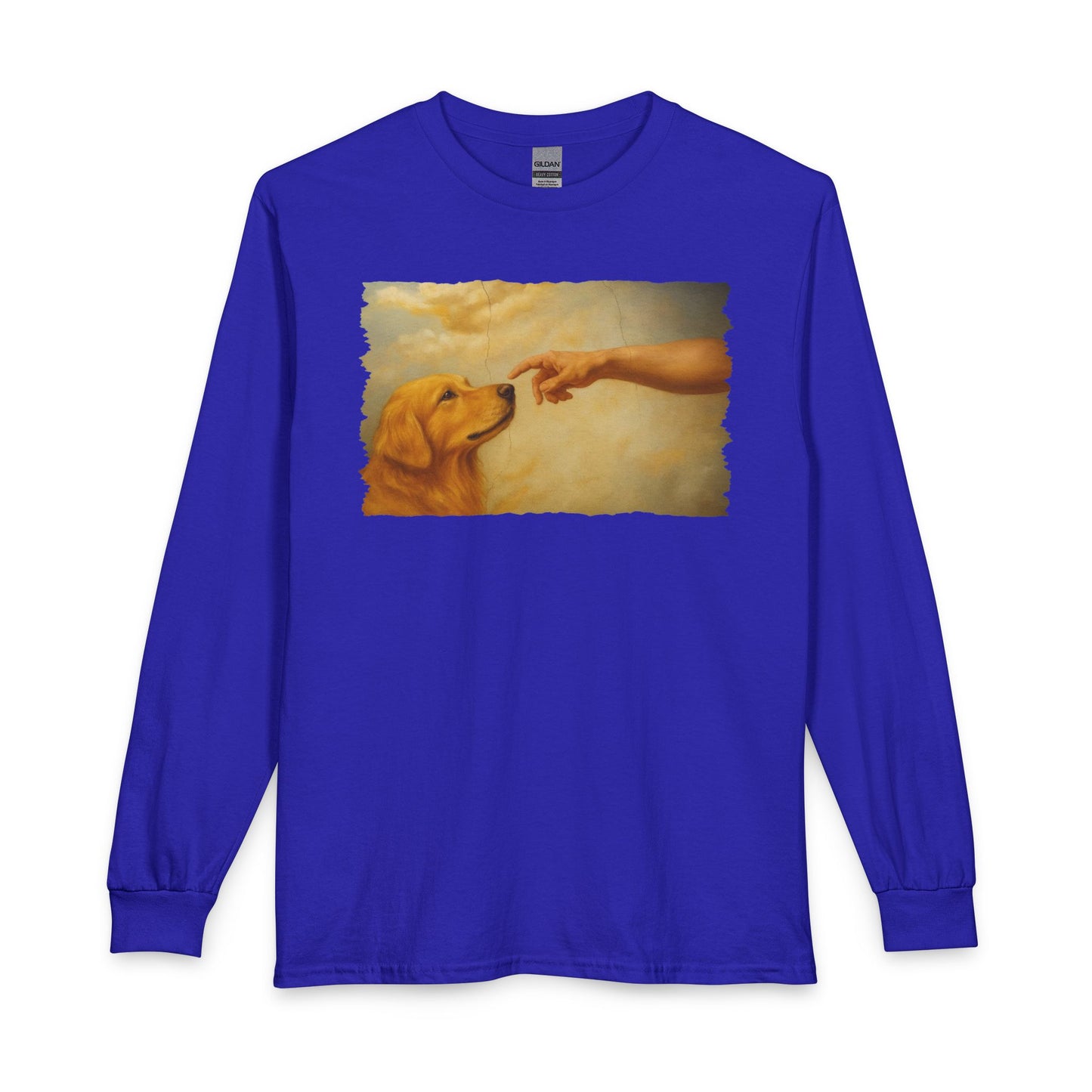 Gods Creates Golden Retriever Long Sleeve