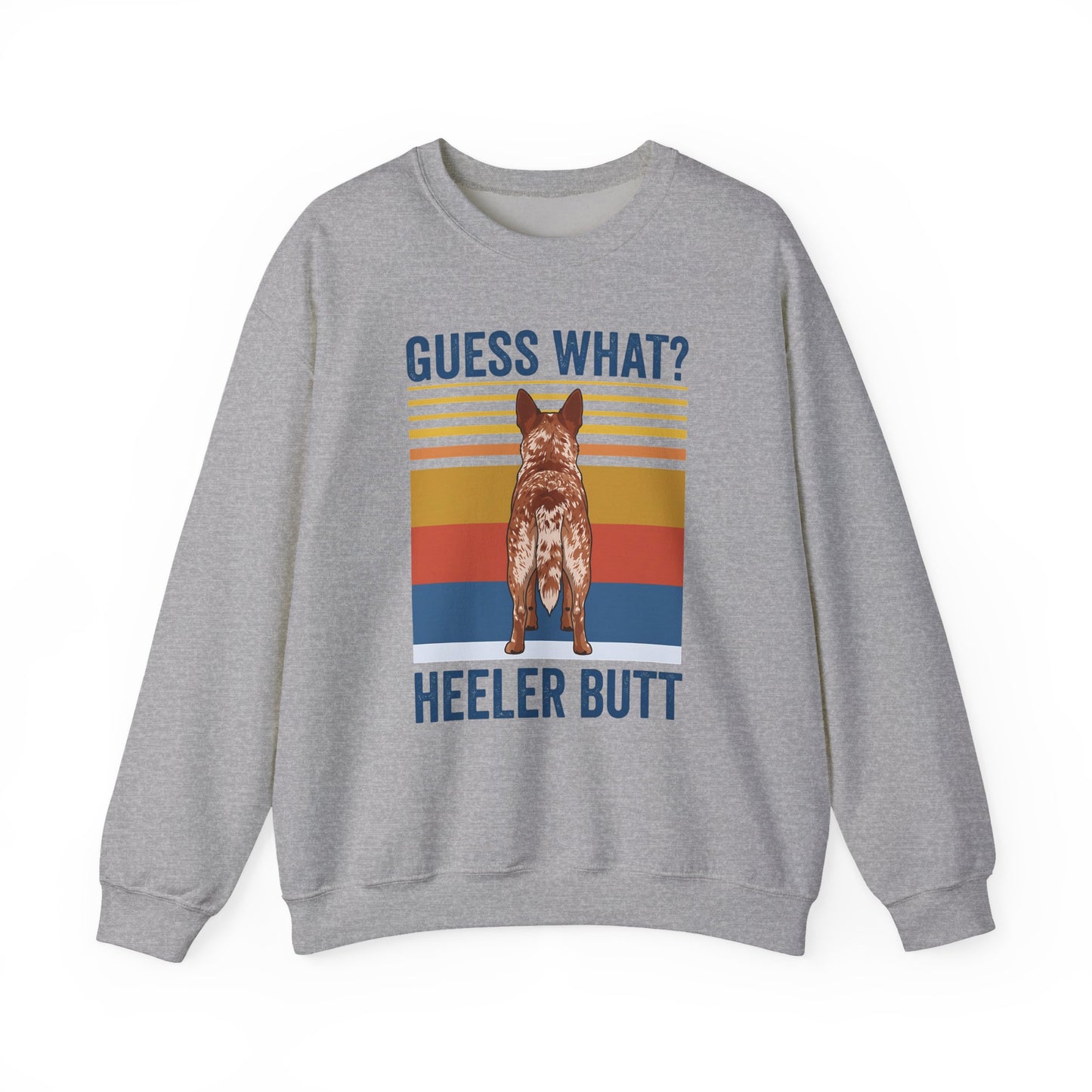 Red Heeler Butt Crewneck Sweatshirt