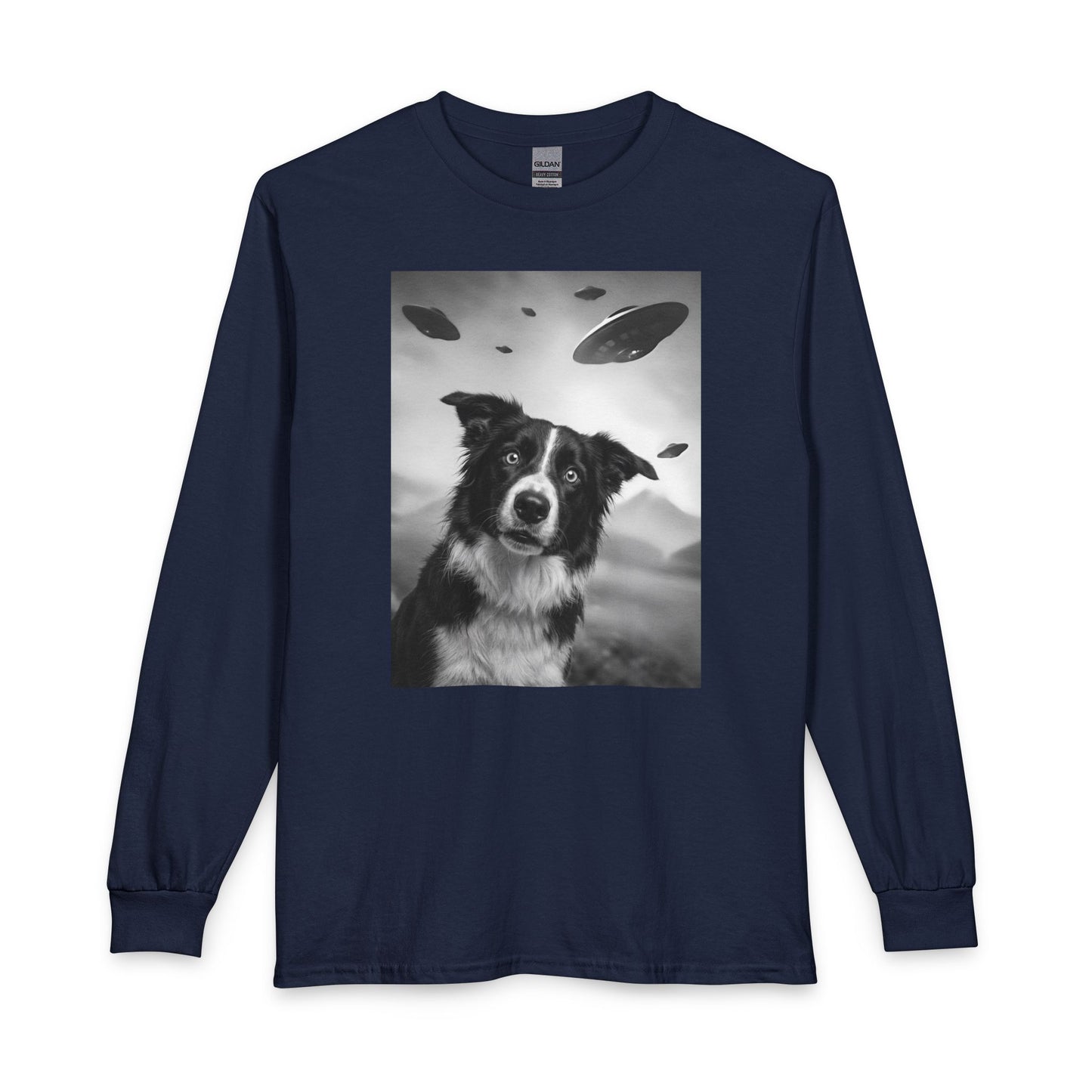 Border Collie UFO Long Sleeve