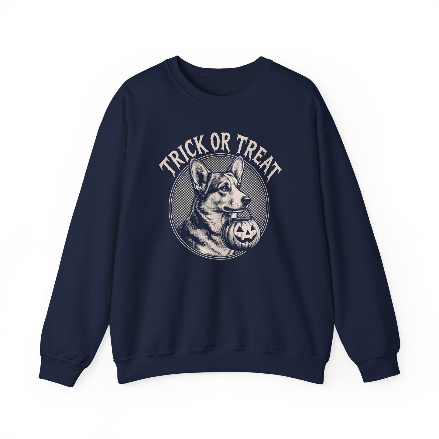 Cardigan Welsh Corgi Halloween Crewneck Sweatshirt
