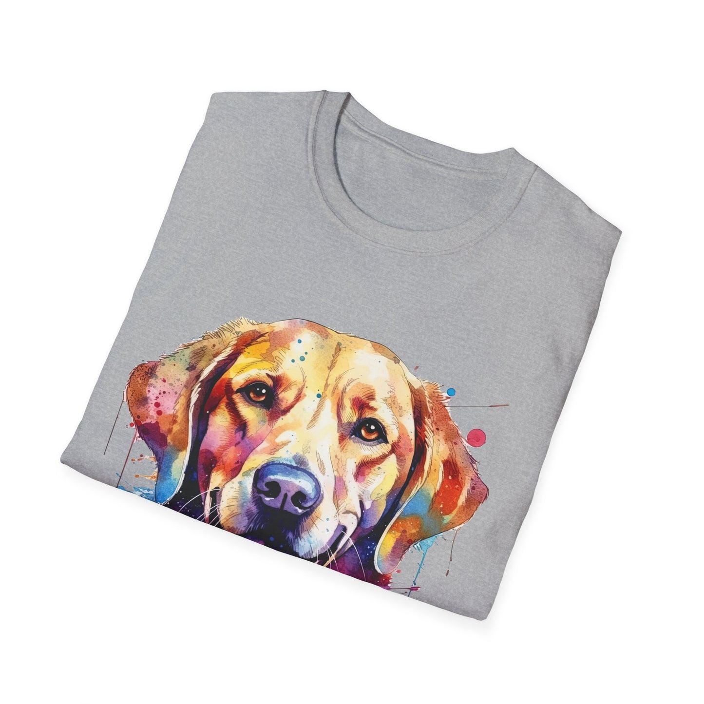 Labrador Portrait Watercolor Tee