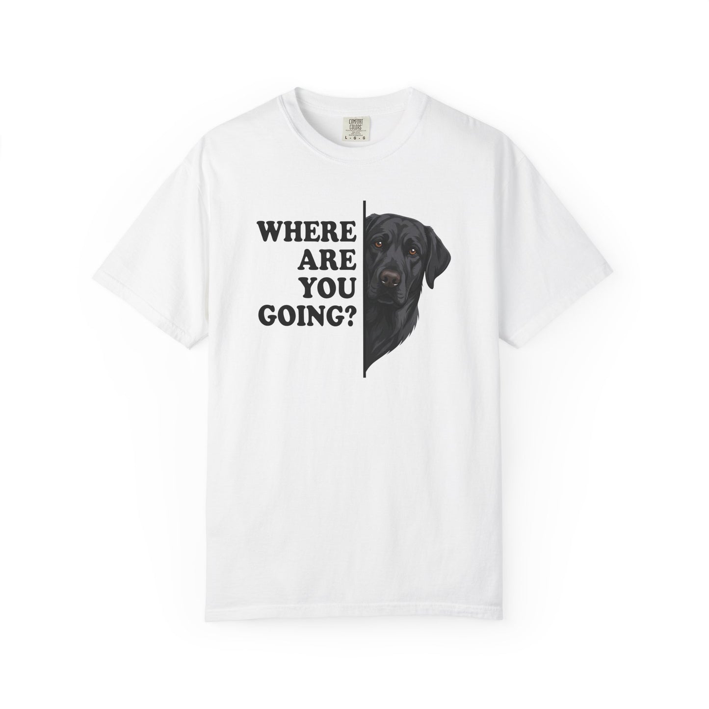 Black labrador Alert Premium Tee