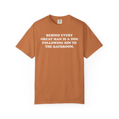 Dog Dad Bathroom 2 Premium Tee