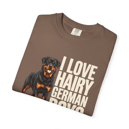 Rottweiler Hairy German Boys Premium Tee