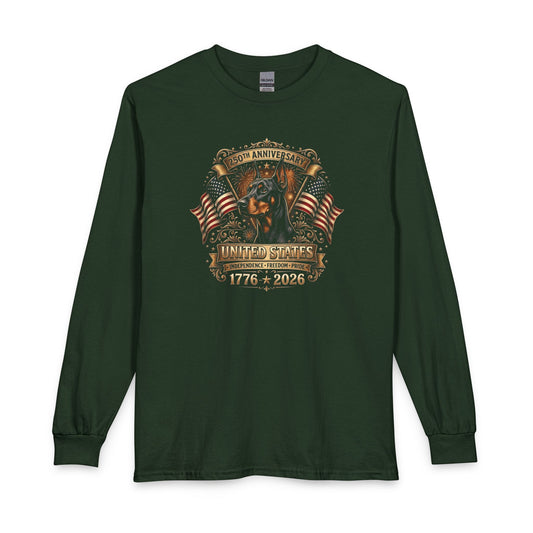 Doberman 250 USA Anniversary Long Sleeve