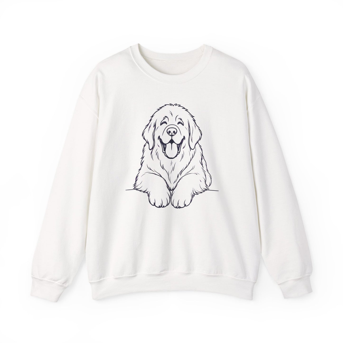 Newfoundland Lineart Crewneck Sweatshirt