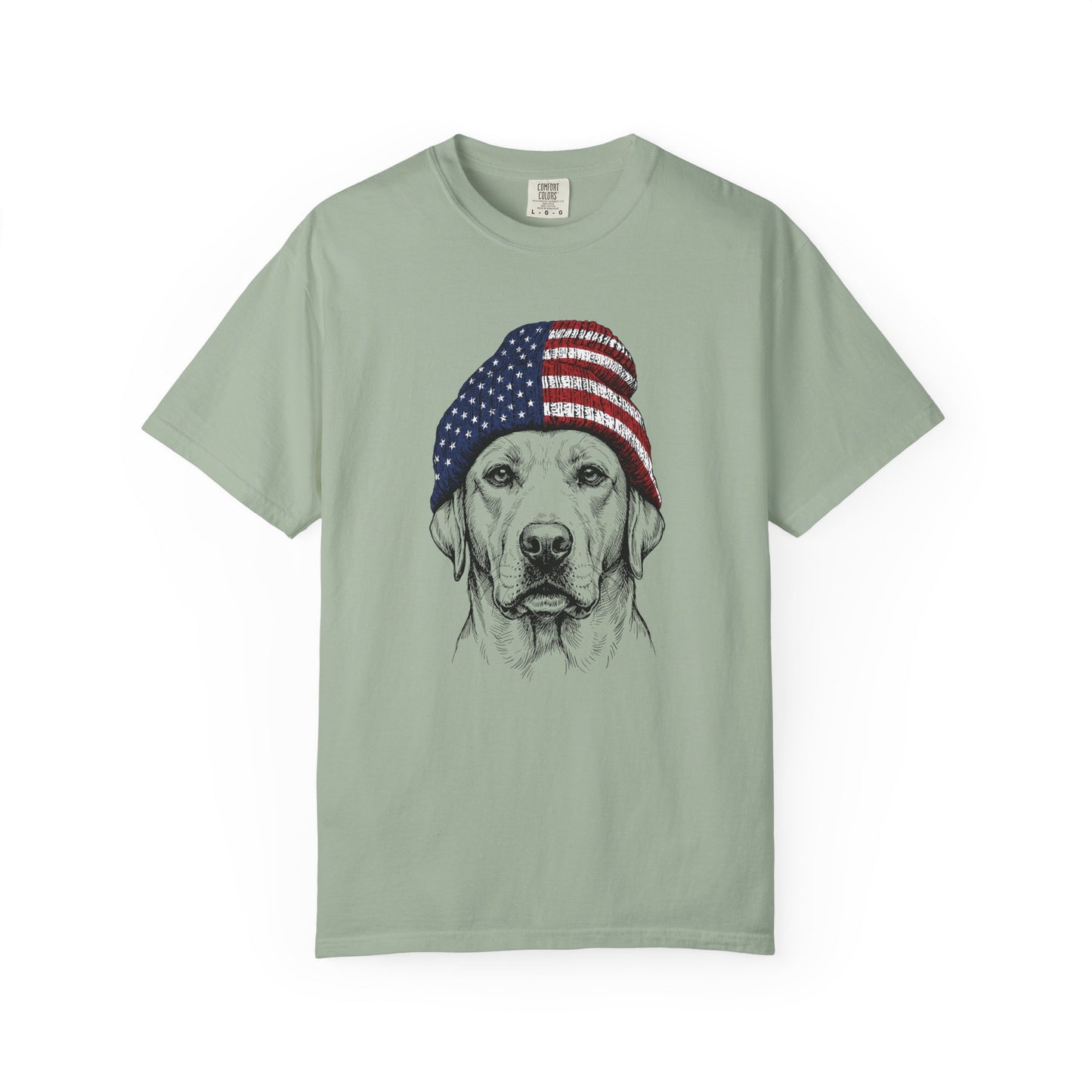 Labrador USA Beanie Premium Tee
