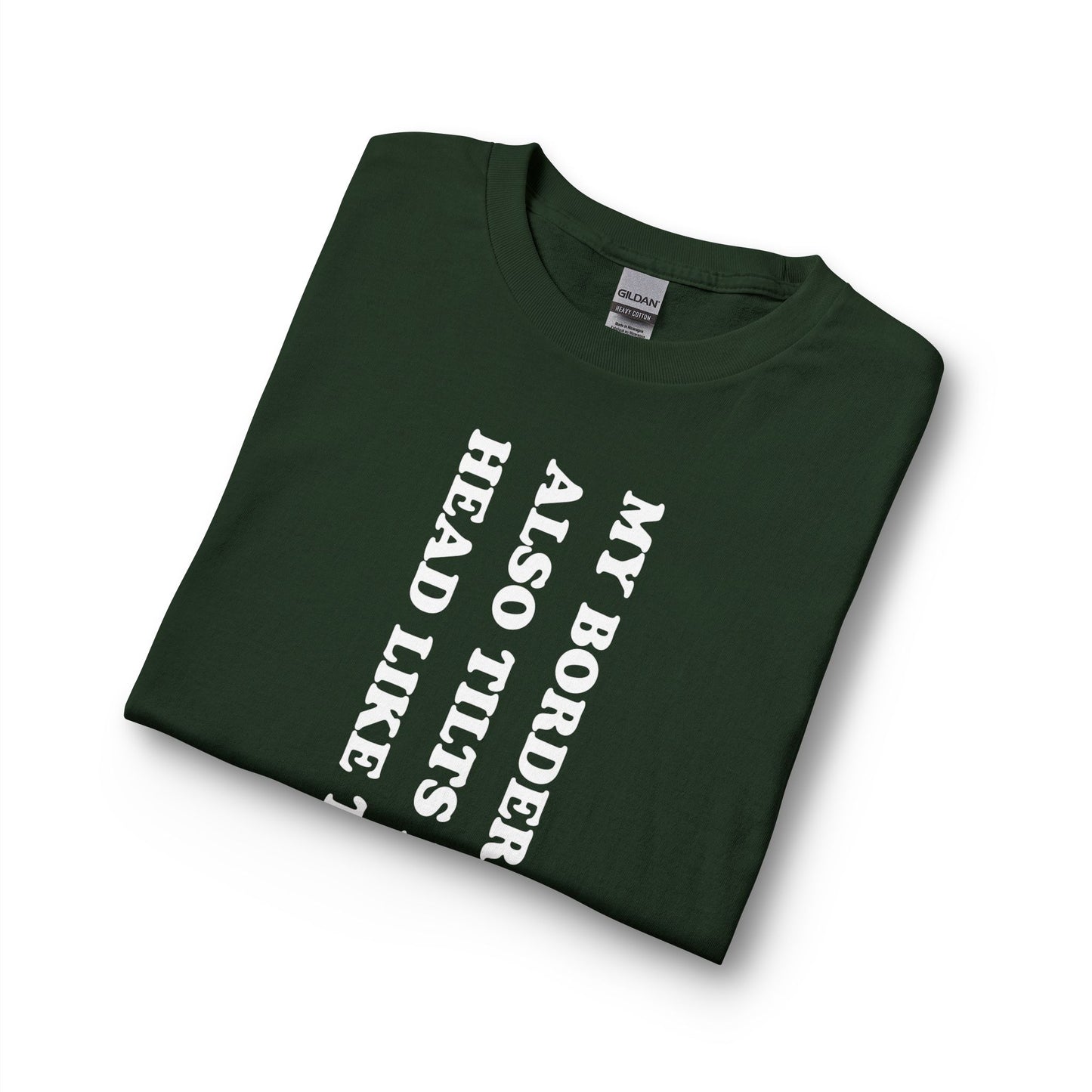 Border Collie Tilt His Head Long Sleeve