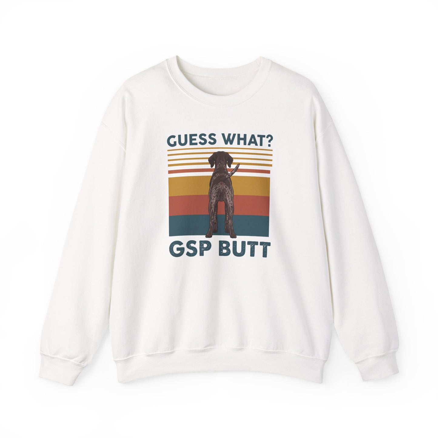 German Shorthaired Pointer Butt Crewneck Sweatshirt