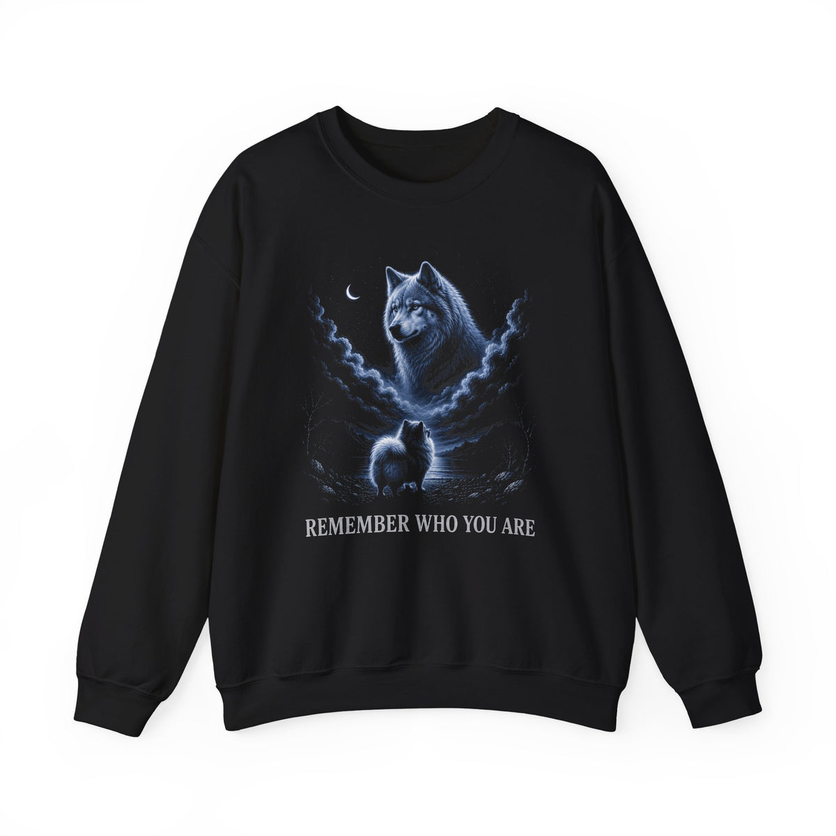 Pomeranian Origin Story Crewneck Sweatshirt