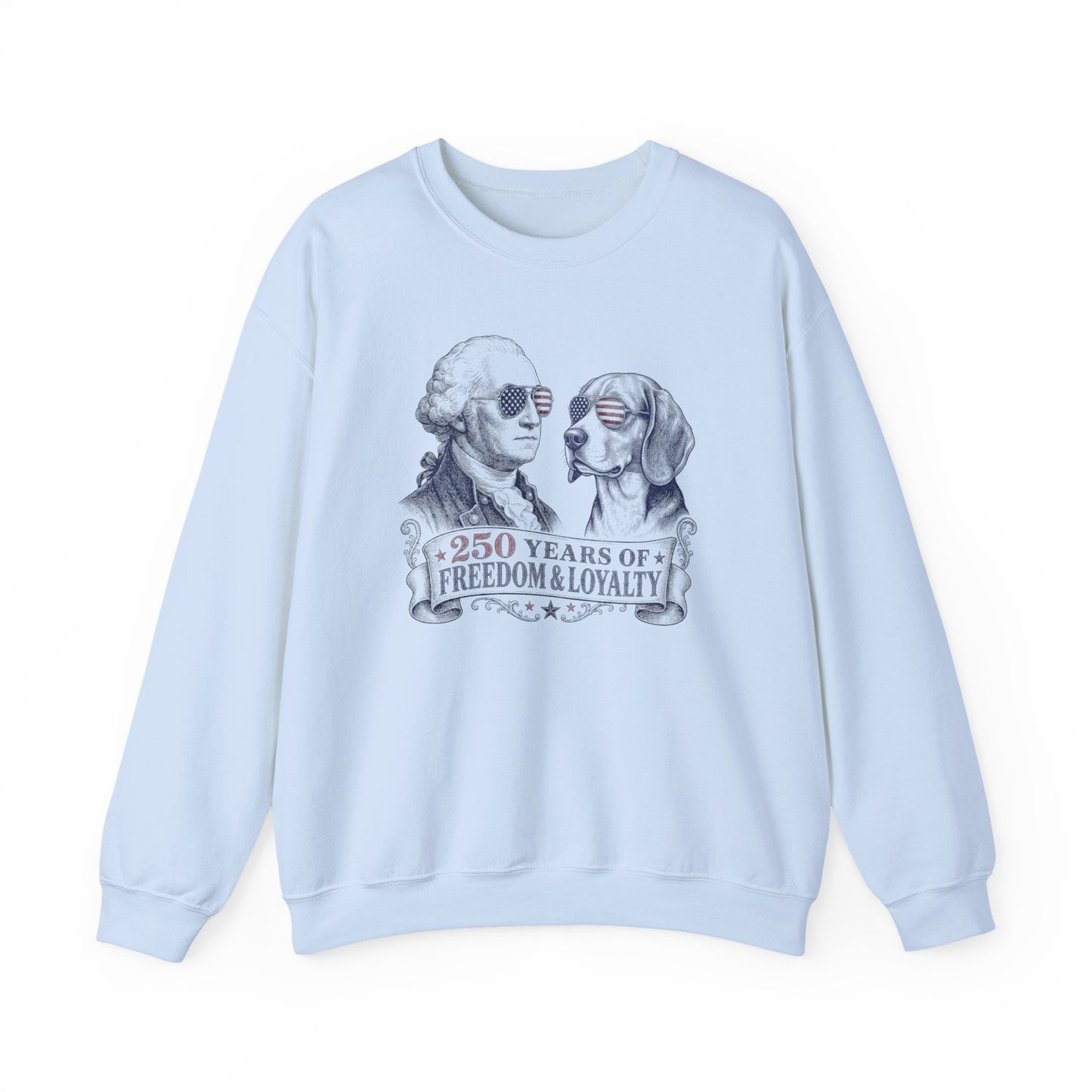 250 Year USA Beagle Crewneck Sweatshirt
