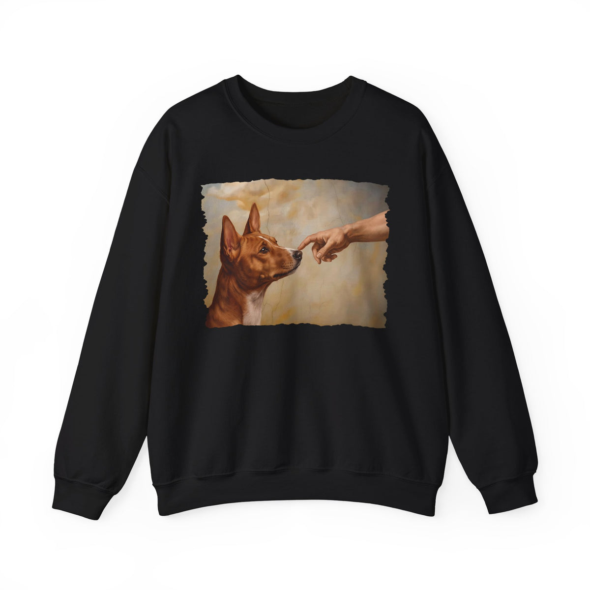 Basenji Creation Crewneck Sweatshirt