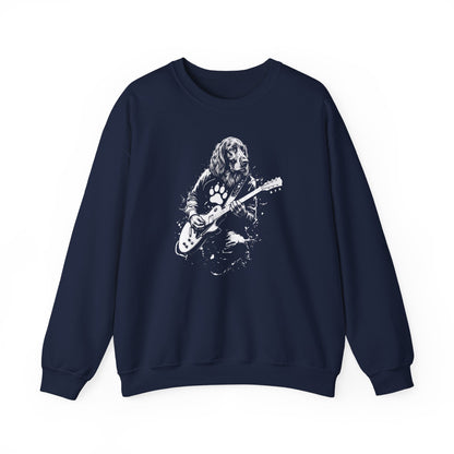 Irish Setter Guitar Crewneck Sweatshirt
