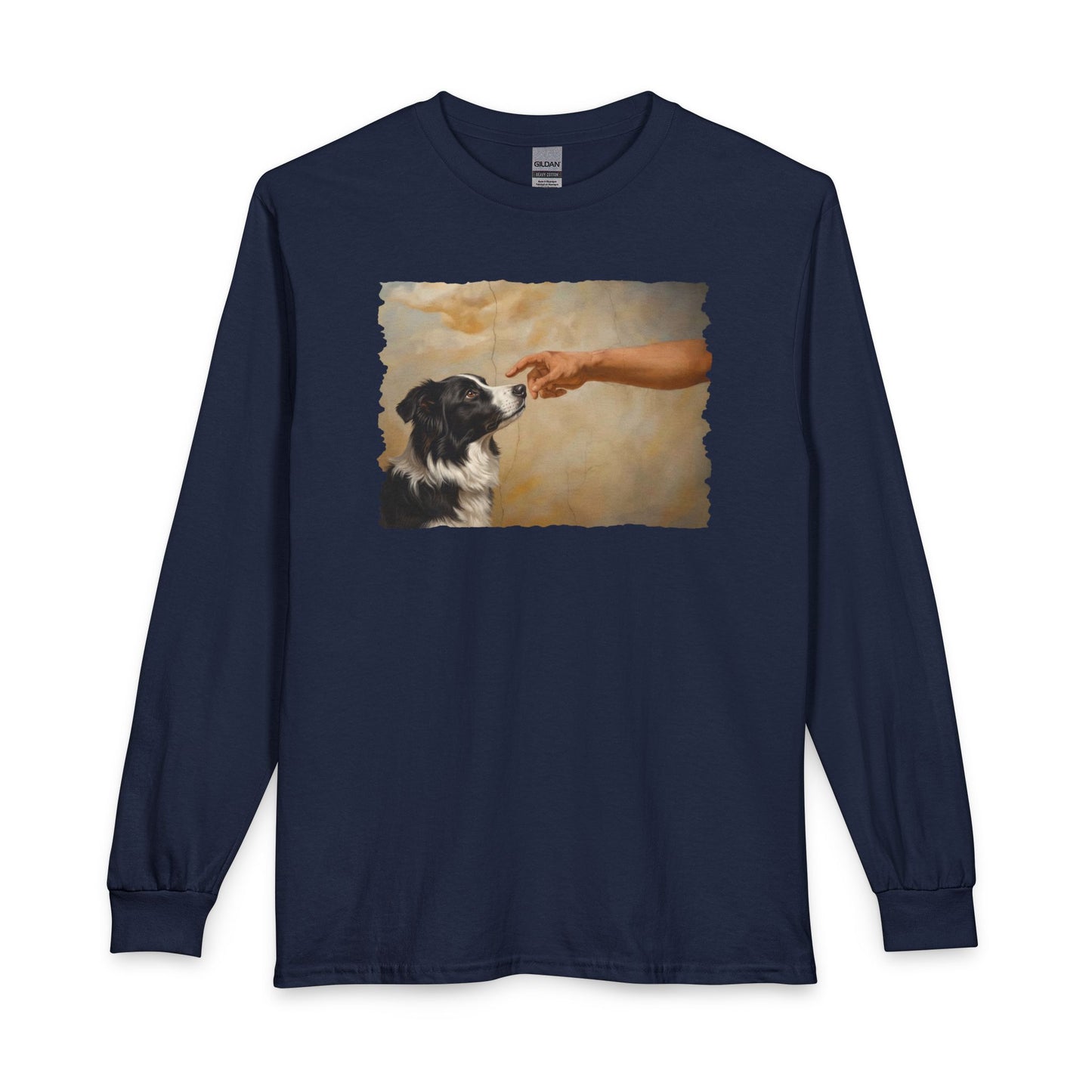 God Creates Border Collie Long Sleeve