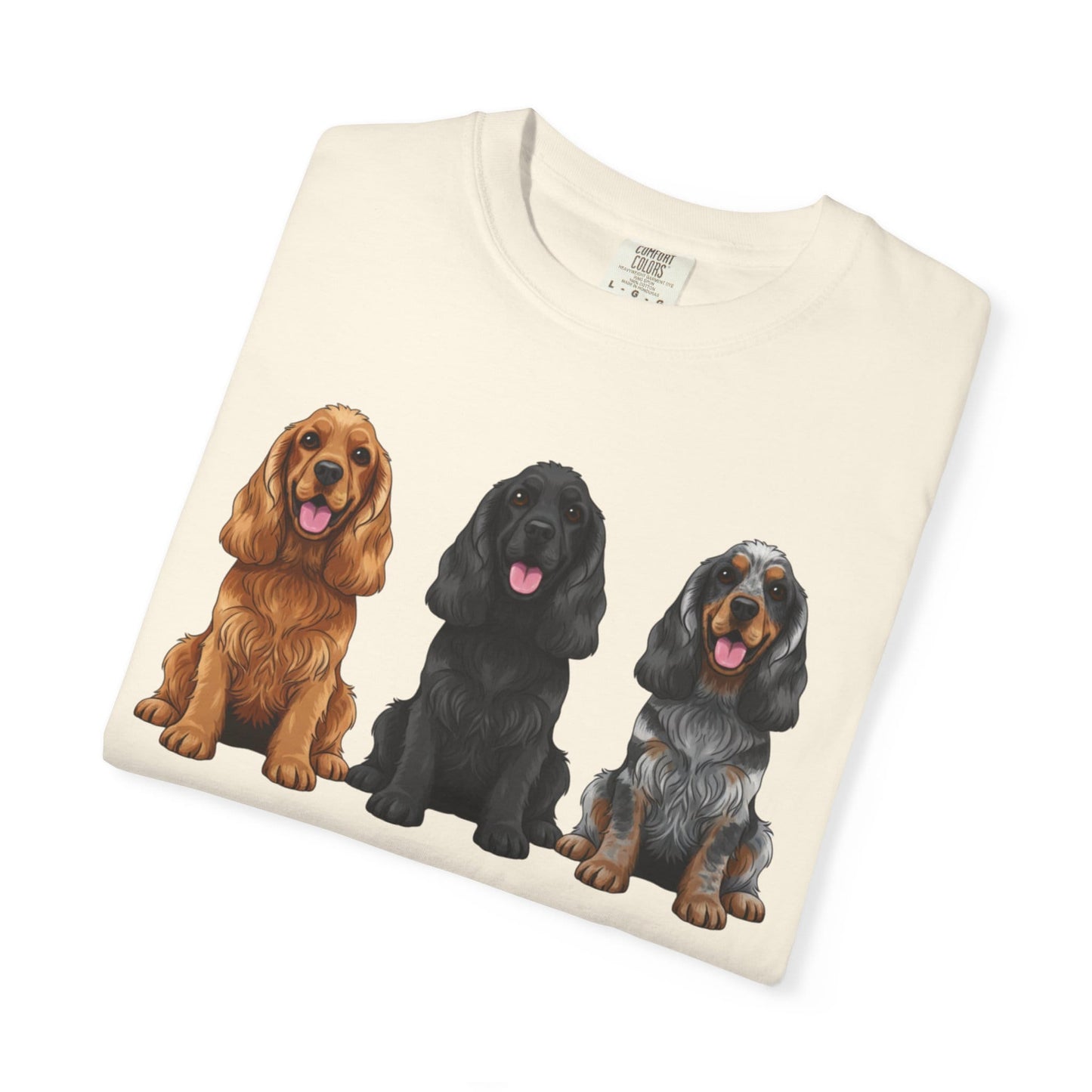 Cocker Spaniel Sit Show Premium Tee