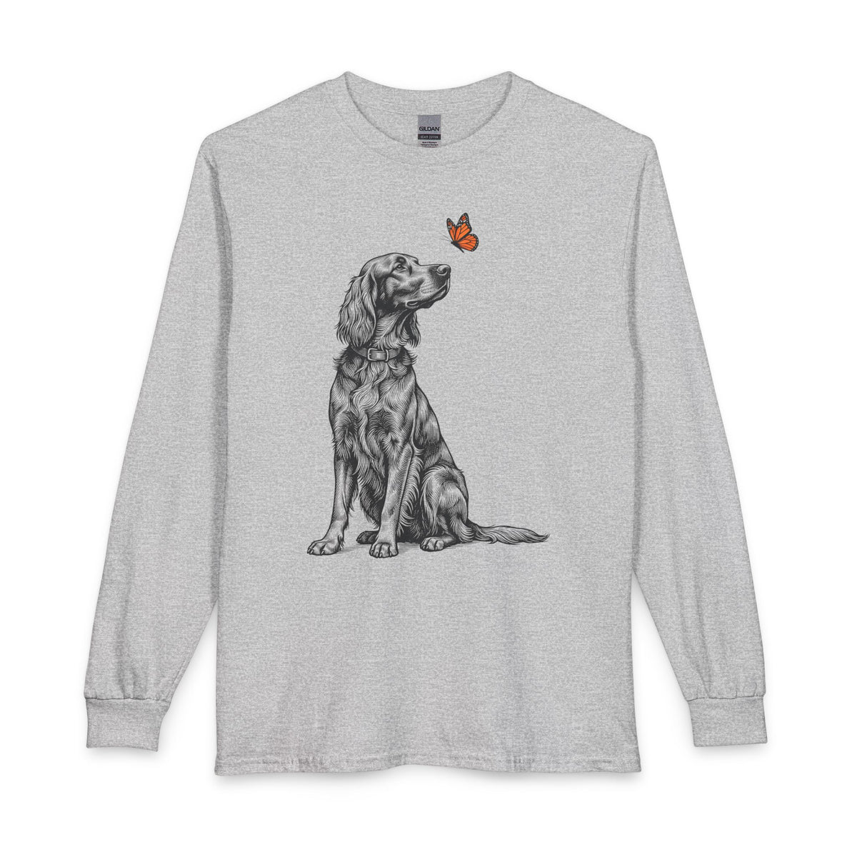 Irish Setter Butterfly Long Sleeve