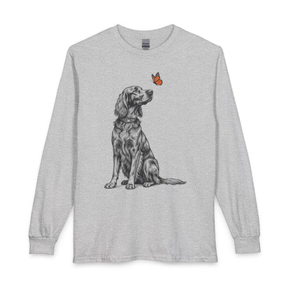 Irish Setter Butterfly Long Sleeve