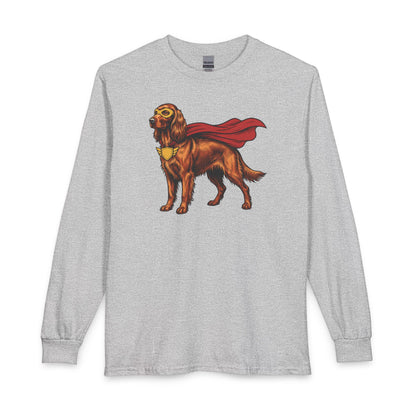 Irish Setter Superhero Long Sleeve