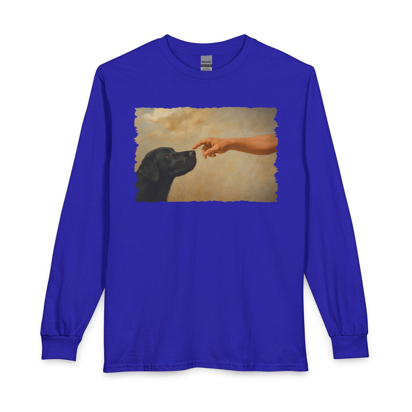 God Creates Black Labrador Long Sleeve