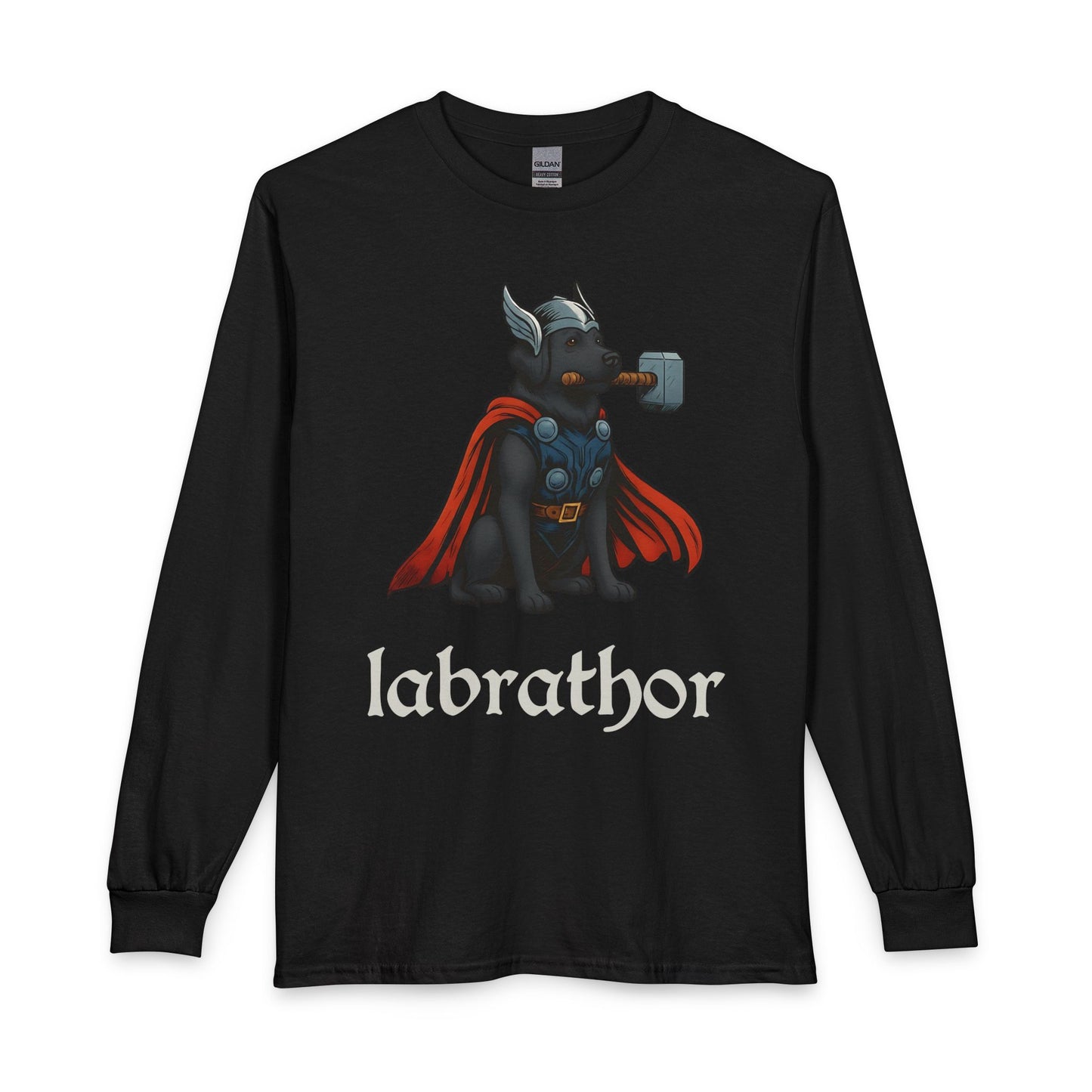 Labrathor Black Labrador Long Sleeve