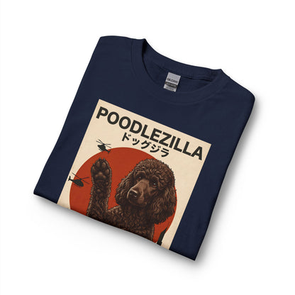 Standard Poodle Poodlezilla Chocolate Long Sleeve