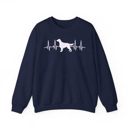 Irish Setter Heartbeat Crewneck Sweatshirt