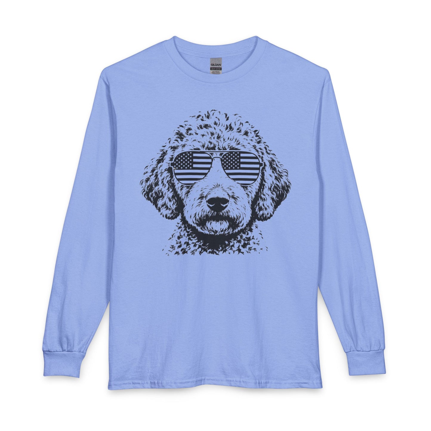 Lagotto USA Long Sleeve Carolina Blue