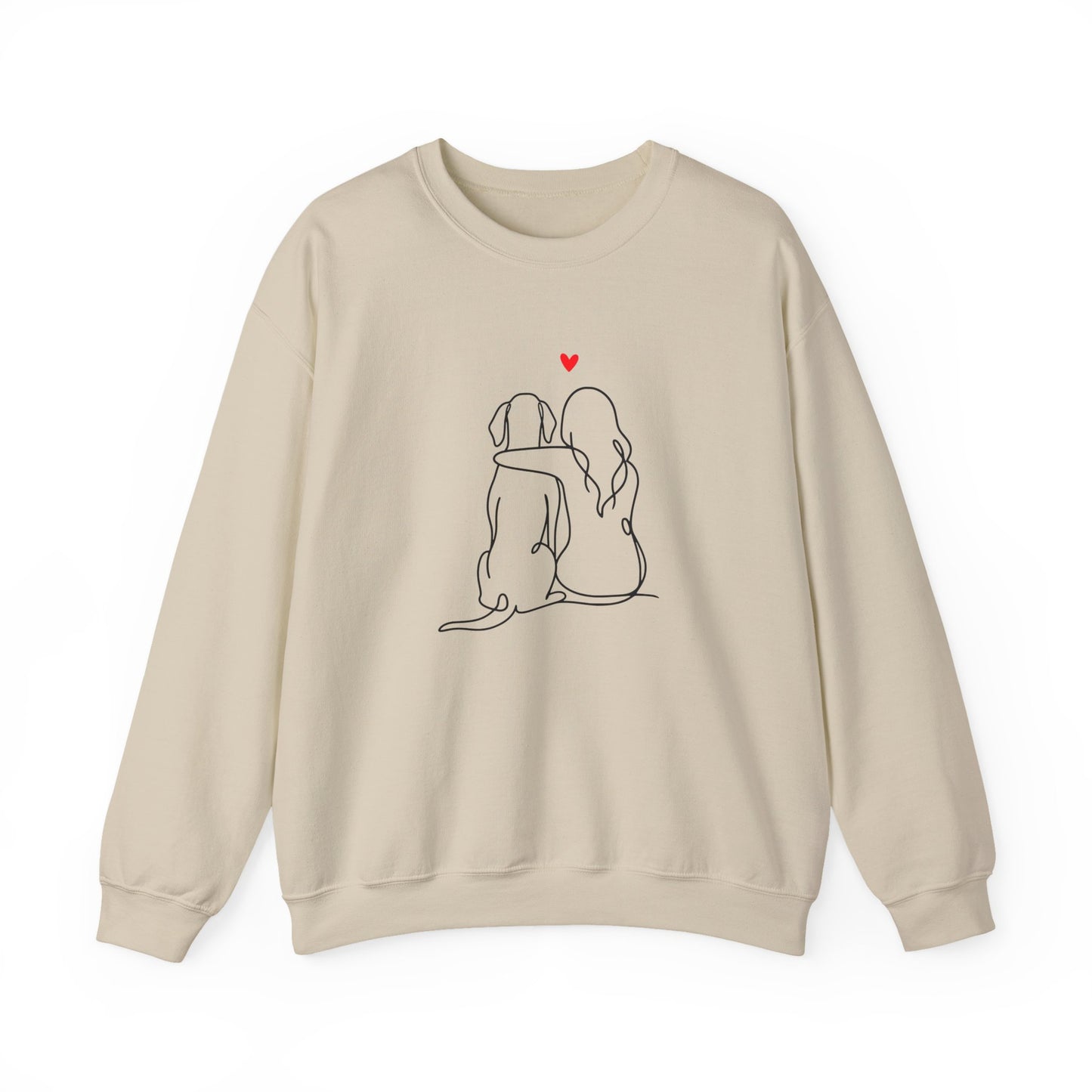 Vizsla Girl Love Crewneck Sweatshirt