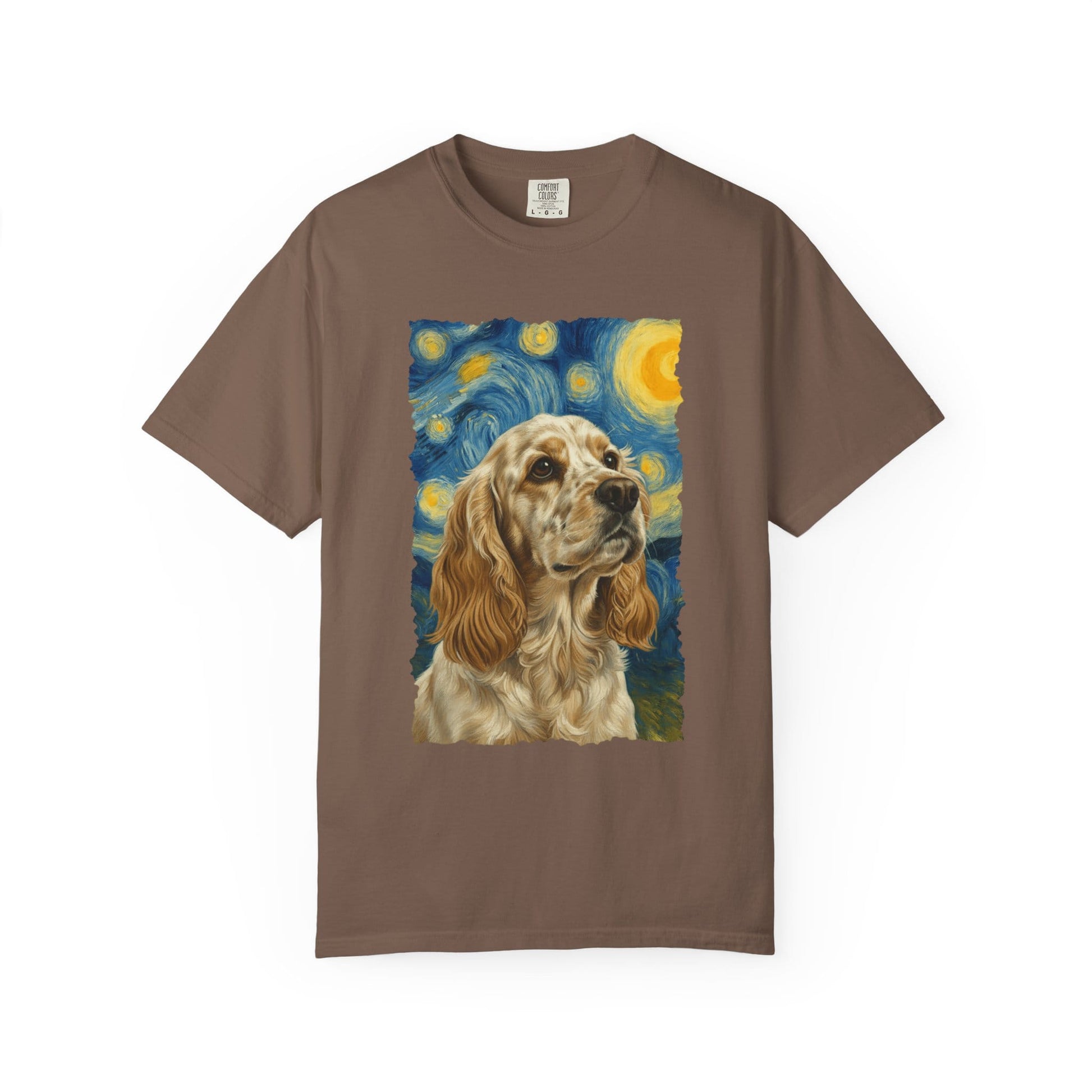 Lemon Roam Spaniel van Gogh Premium Tee