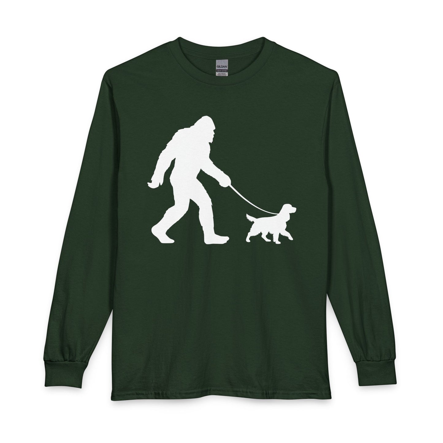 Bigfoot Walking Cocker Spaniels Long Sleeve