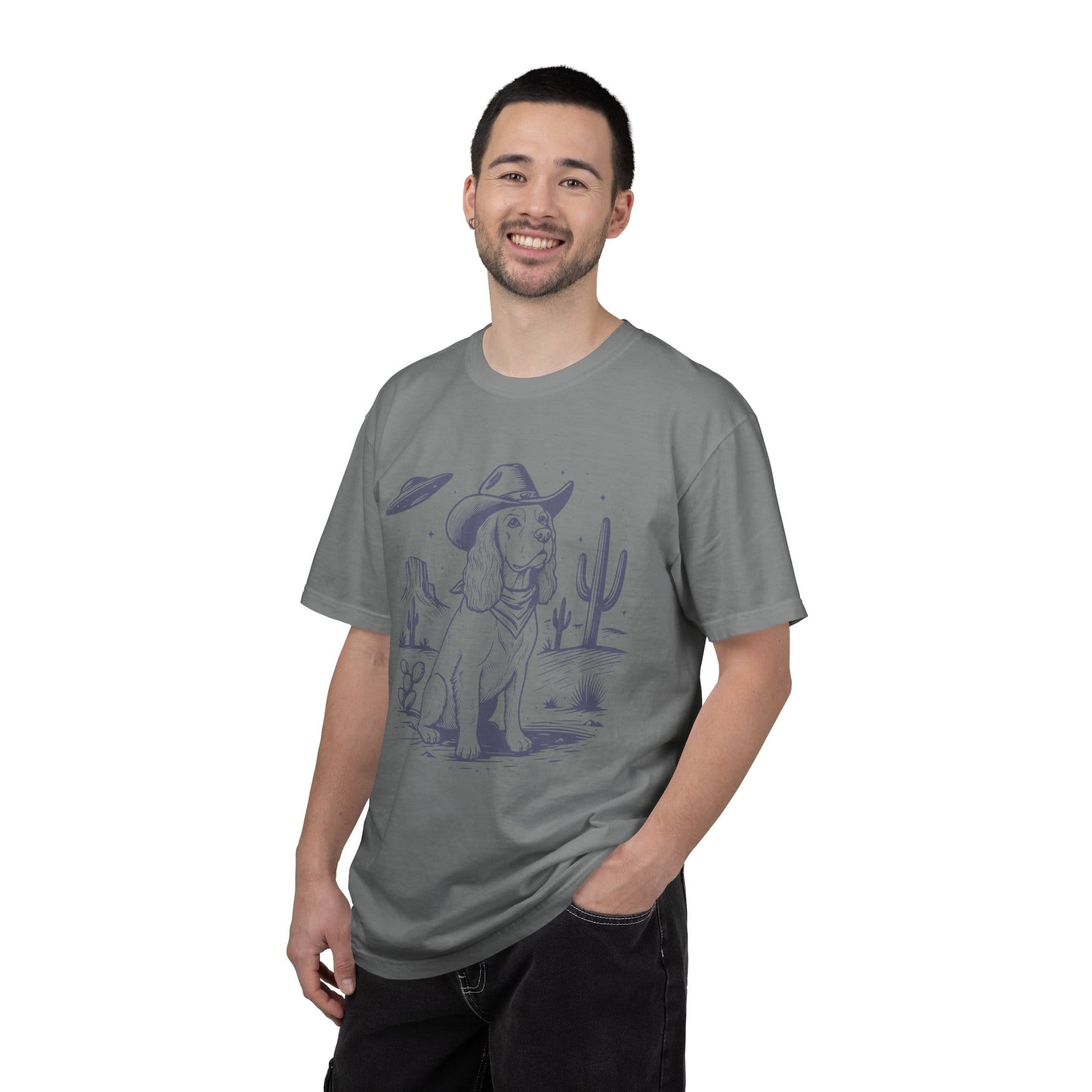 Cocker Spaniel Cowboy Premium Tee