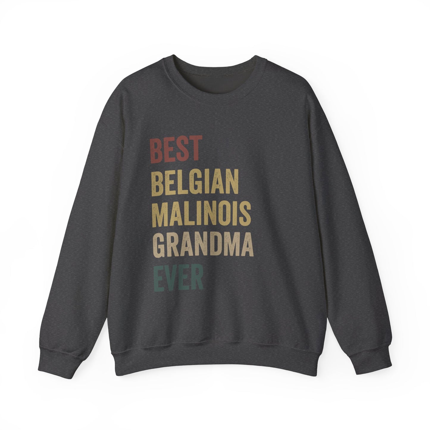 Belgian Malinois Grandma Crewneck Sweatshirt