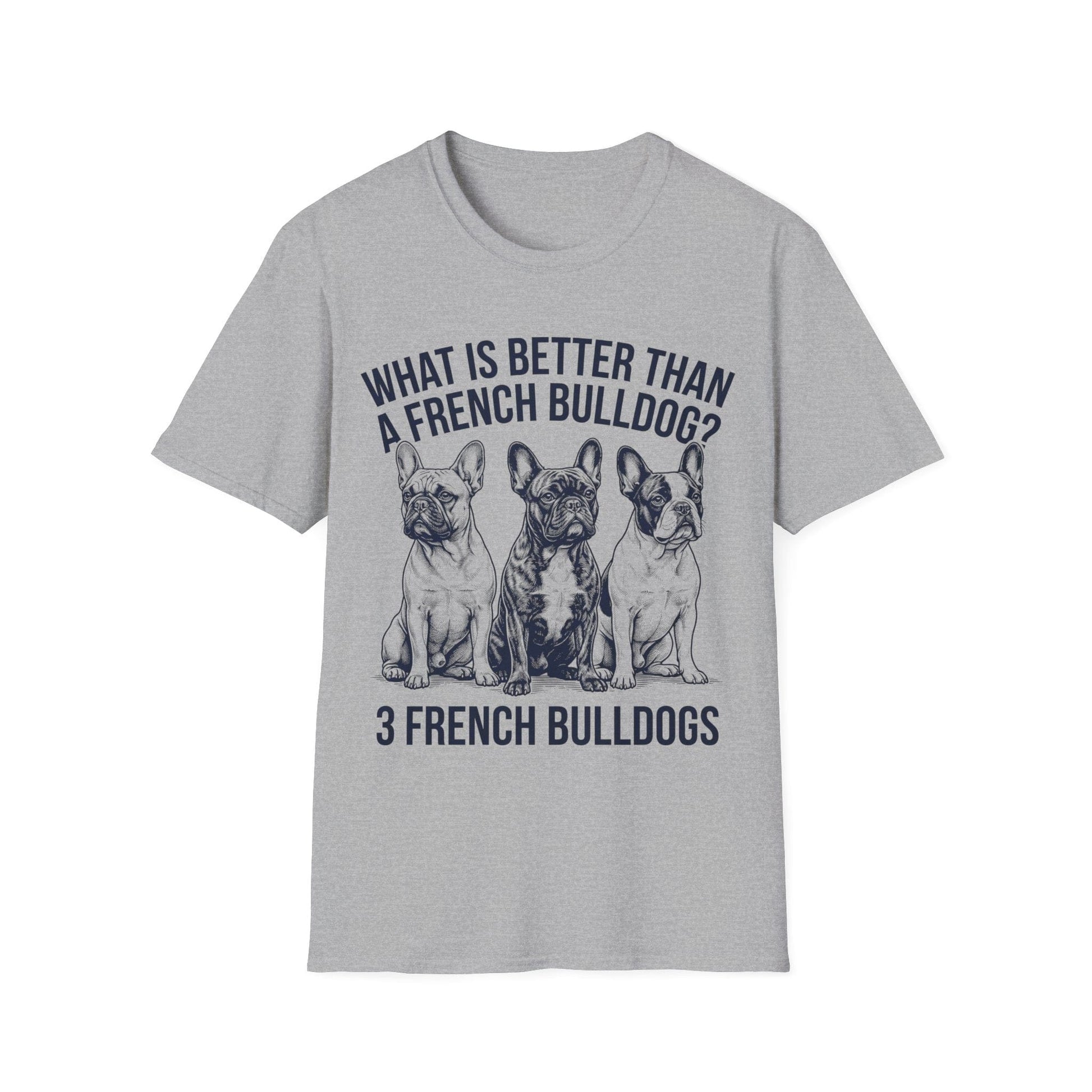3 French Bulldogs