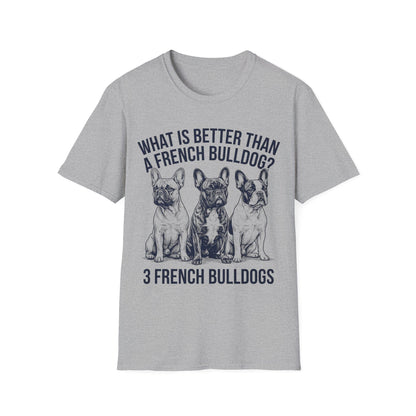 3 French Bulldogs