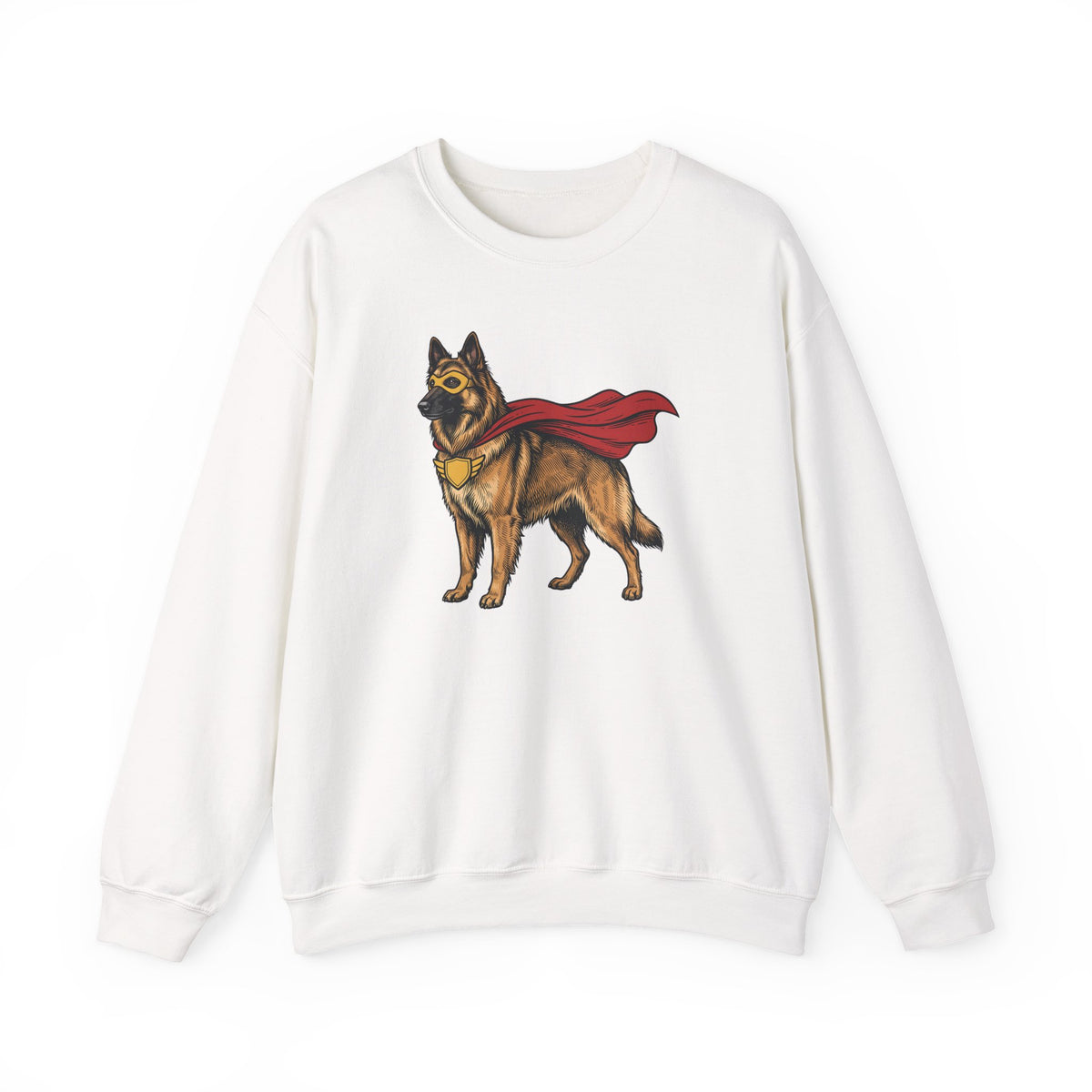 Belgian Tervuren Superhero Crewneck Sweatshirt