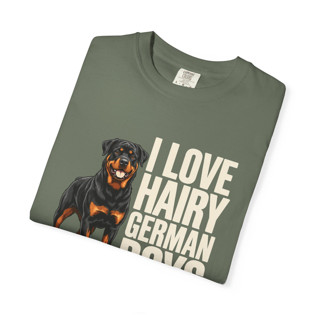 Rottweiler Hairy German Boys Premium Tee
