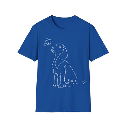 Cute Labrador Line Art Tee