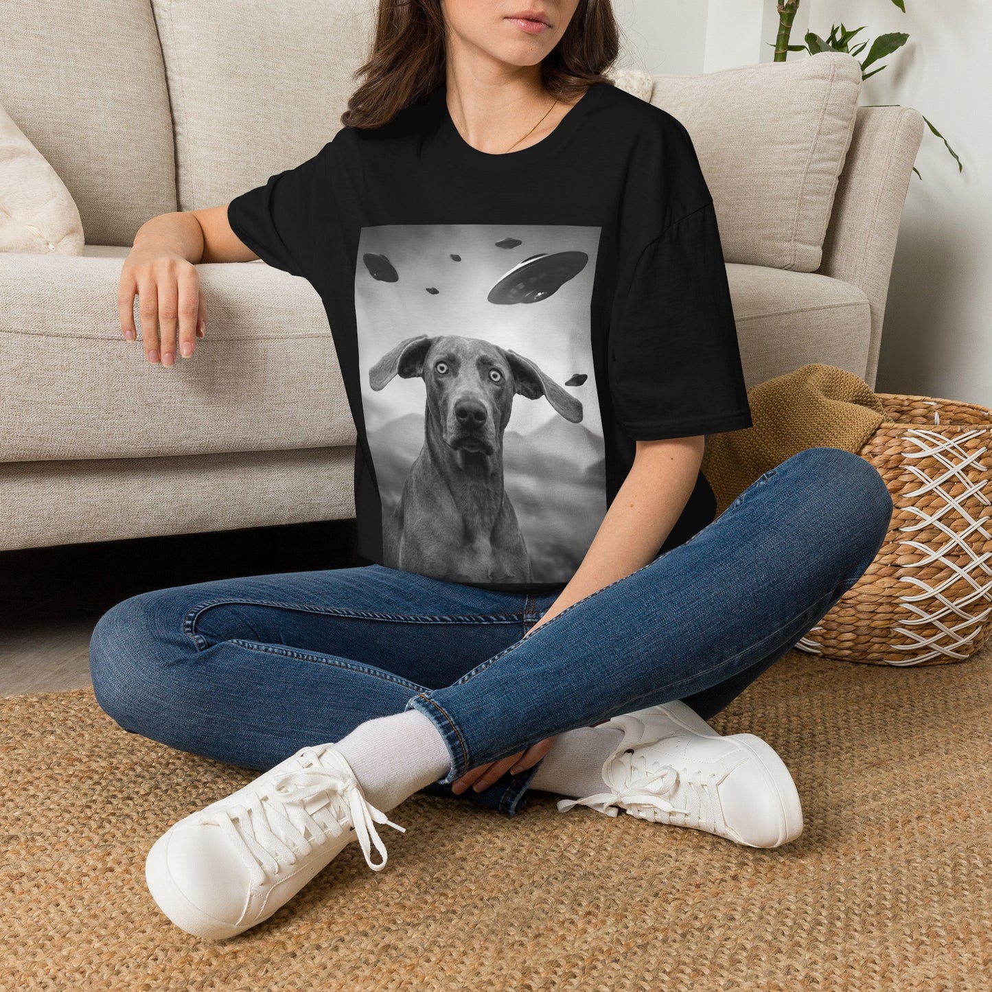 Weimaraner UFO