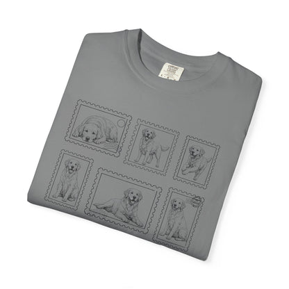 Golden Retriever Stamps Premium Tee