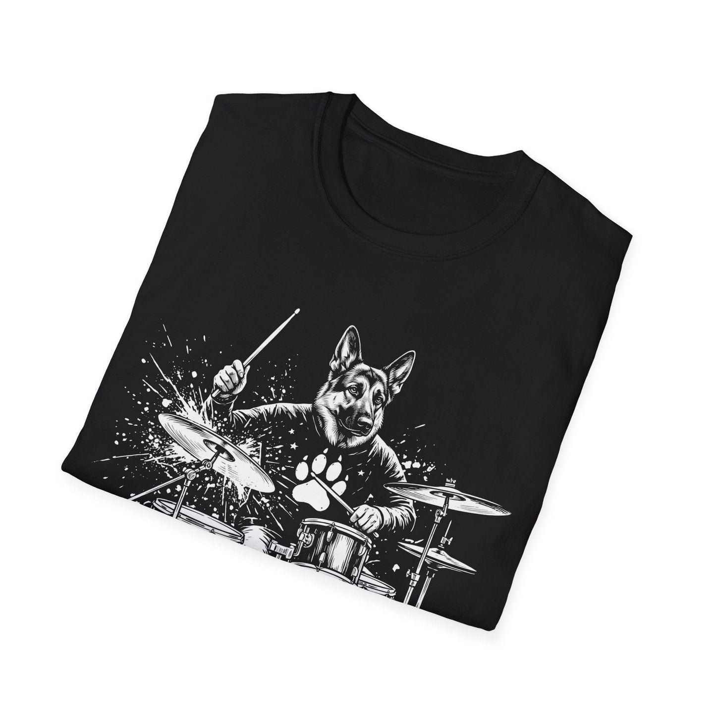 German Shepherd Drummer