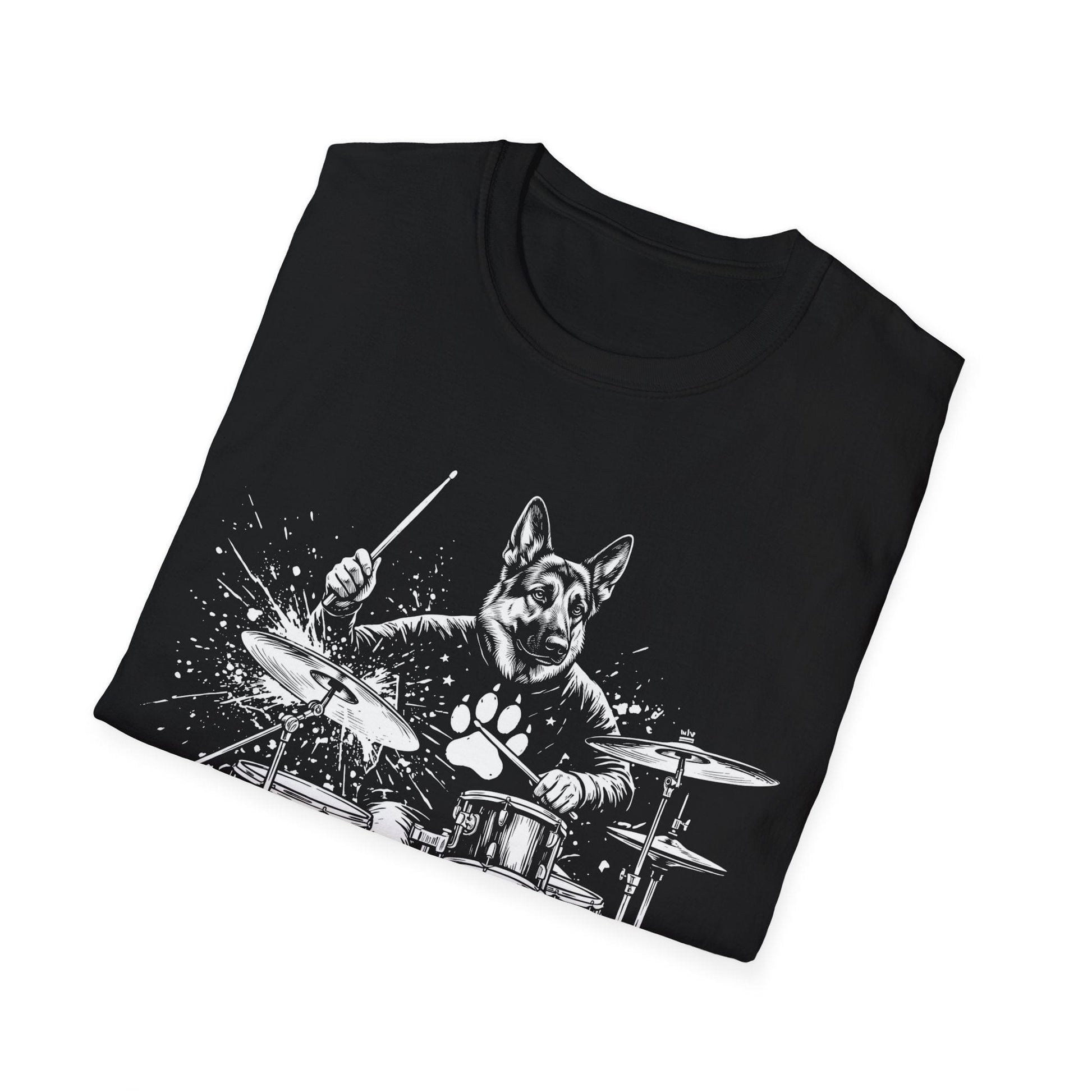 German Shepherd Drummer