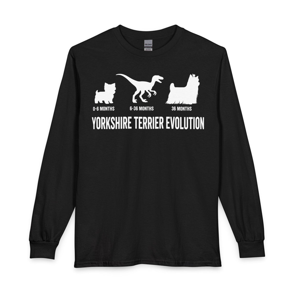 Yorkshire Terrier Evolution Long Sleeve Black