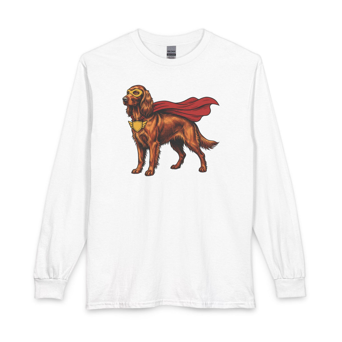 Irish Setter Superhero Long Sleeve